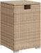 Afdekkast voor propaangasfles 40x40x60 cm Poly Rattan beige