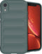 imoshion Hoesje Geschikt voor iPhone Xr Hoesje Siliconen - imoshion EasyGrip Backcover - Donkergroen