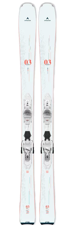 Dynastar E Lite 3 - Piste ski's - Look Xpress W 11 GW B83 bindingen - Lichtblauw 148 cm
