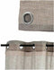 Gordijn Beige Grijs 140 x 0,1 x 260 cm (6 Stuks)