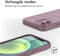 imoshion Hoesje - Geschikt voor iPhone 12 - EasyGrip Backcover - Paars