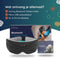 Numsy Slaapmasker Bluetooth 2.0 - Slaap Koptelefoon - Ingebouwde Luidsprekers - Zwart