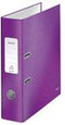 Leitz WOW 180° Ordner - 600 A4 vel - Rugbreedte 80mm - Paars