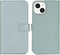 Selencia iPhone 14 - Echt Lederen Bookcase - 3 Pashouders - Blauw