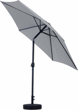 Feel furniture – Parasol – Kantelbaar – 3 meter – Lichtgrijs