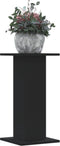 vidaXL - Plantenstandaards - 2 - st - 30x30x60 - cm - bewerkt - hout - zwart