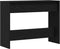 vidaXL - Zwarte - Eiken - Console - Tafel - - - 100x35x76.5 - cm - - - Engineered - Wood