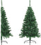 vidaXL - Kunstkerstboom - Half - 120 cm - PVC - Groen