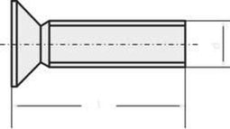 TOOLCRAFT 839915 Verzonken schroeven M3 8 mm Binnen-Torx DIN 965 RVS A2 100 stuk(s)