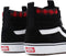 Vans Sneakers - Maat 43 - Mannen - zwart - wit - rood