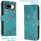 iMoshion Hoesje Geschikt voor Google Pixel 8 Hoesje Met Pasjeshouder - iMoshion Design Softcase Bookcase - Meerkleurig / Blue Graphic