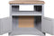 vidaXL - Wandtafel - 80x43x78 - cm - Mexicaans - grenenhout - Corona-stijl - grijs