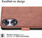 iMoshion Hoesje Geschikt voor Oppo A58 Hoesje Met Pasjeshouder - iMoshion Luxe Bookcase - Bruin
