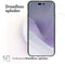 Accezz Clear Backcover - iPhone 14 Pro Max - Flexibel siliconen - Transparant