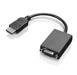 Lenovo HDMI/VGA - Kabel - 20cm - Zwart