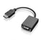 Lenovo HDMI/VGA - Kabel - 20cm - Zwart