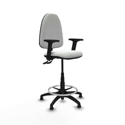Piqueras y Crespo B2D01RT - Bureaustoel - Hoogteverstelbaar met armleuning - Wit