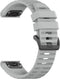 iMoshion Bandje Geschikt voor Garmin Fenix 6 / 6 Pro - iMoshion Siliconen bandje - Grijs