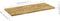 vidaXL - Tafelblad - rechthoekig - 44 - mm - 120x60 - cm - massief - eikenhout