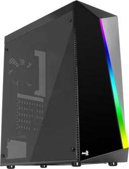 Aerocool Shard - Midtower Behuizing - RGB LED 12 cm - Zwart
