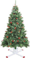 vidaXL - Kerstboomstandaard - 61x61x15,5 - cm - wit
