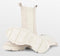 PS Poelman Lynn - Dames Chelsea Enkellaarzen - Nubuck Leer - Licht Beige Taupe - Maat 38
