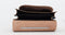 Own Stuff Lederen Boekentas - Seagreen - Lagere school