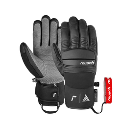 Reusch Marco - Skihandschoenen - Geitenleer met R-LOFT Isolatie - Zwart/Wit