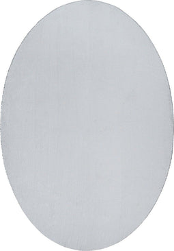 vidaXL - Tapijt - 'HUARTE'Grijs - 120x170 - cm - Ovaal