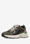 Mexx Norah Komo - Sneakers - Suède en mesh - Groen - Maat 40