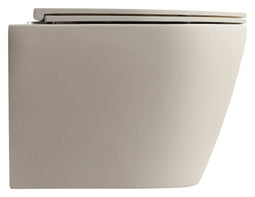 Atlantic Joey - Hangend toilet - Mat greige