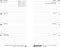 Succes Organizing Systems - Losbladige agendavulling - 7 dagen op 2 pagina's - Blauw Wit