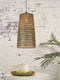 GOOD&MOJO Hanglamp Kalimantan - Bamboe - Ø37cm - Scandinavisch,Bohemian - Hanglampen Eetkamer, Slaapkamer, Woonkamer