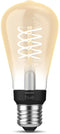 Philips Hue Filament White ST64 E27 - Slimme LED-lamp - Vintage ontwerp - Warmwit licht