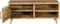 Tv meubel Sara - Tv kast mangohout - Tv meubel 120 cm