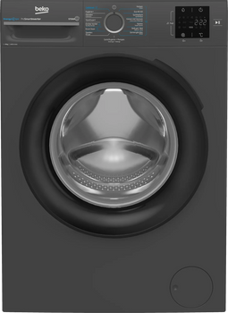 Beko BM3WFT3841A - Wasmachine - A Energieklasse 8kg 1400 RPM 15 programma's Anthracite