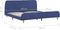 vidaXL - Bedframe - stof - blauw - 180x200 - cm