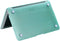 Lunso Geschikt voor MacBook Air 13 inch (2010-2017) cover hoes - case - Mat Lichtgroen