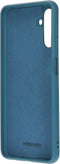 Mobiparts Samsung Galaxy A13 (2022) 4G - Silicone Cover - Soft-touch - Blueberry Blue