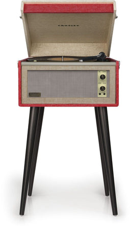 Crosley Bermuda - Retro Platenspeler - Bluetooth - Rood