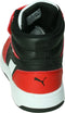 PUMA Rebound V6 Mid AC+ PS - Hoge sneakers - SoftFOAM+ demping - PUMA White-PUMA Black-For All Time Red