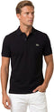 Lacoste Heren Poloshirt - Katoen - Stretch - Zwart - Maat XL