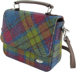 Schoudertas Thurso Multi Colour - 23x24x9 - Harris Tweed - Glen Appin of Scotland