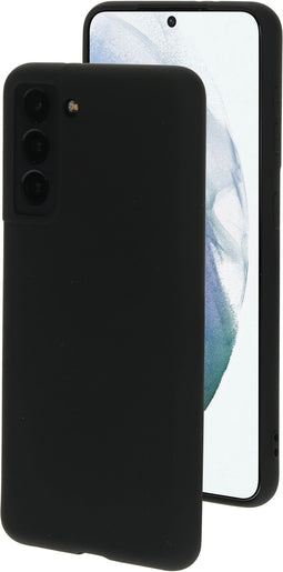Mobiparts Samsung Galaxy S21 - Silicone Cover - Soft-touch - Zwart