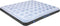 High Peak Cross Beam King - Luchtbed met ingebouwde voetpomp - Grijs-Blauw - 200x185x20cm (2 persoons)