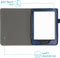 Hoesje geschikt voor Kobo Clara 2E E-reader - iMoshion Vegan Leather Bookcase - Ook geschikt voor Tolino Shine 4 - Donkerblauw