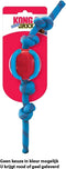Kong Jaxx Brights Ball+Touw Assorti