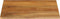 vidaXL - Tafelblad - met - natuurlijke - rand - 80x80x3,8 - cm - massief - mangohout
