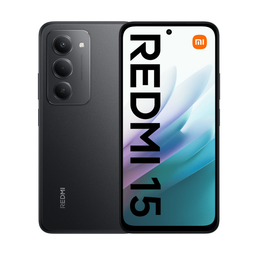 Xiaomi Redmi 15 - Smartphone - 6GB RAM 128GB opslag 7000 mAh batterij Zwart
