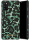 Selencia Hoesje Geschikt voor Samsung Galaxy A41 Hoesje - Selencia Maya Fashion Backcover - groen